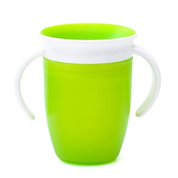 360 Degree Baby Drinking Training Cup With Handles Safe Spill Girl Boys Kids Drink Prevent Leaking Spilling Cup
360 Degree Baby Drinking Training Cup With Handles Safe Spill Girl Boys Kids Drink Prevent Leaking Spilling Cup