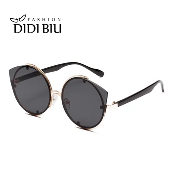 Cat Eye Rimless Brown Transparent Sunglasses Women Brand Pink Lens Plastic Sun Glasses Star Clear Circle Flat Mirror Gafas WN901
Cat Eye Rimless Brown Transparent Sunglasses Women Brand Pink Lens Plastic Sun Glasses Star Clear Circle Flat Mirror Gafas WN901