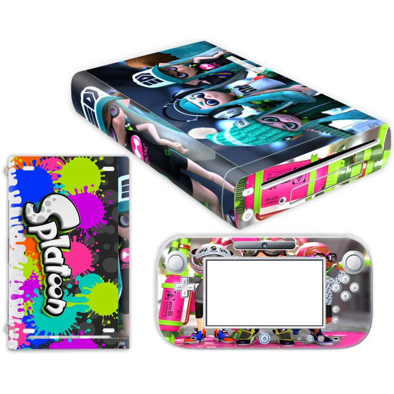 Vinyl Skin Sticker Protector for Nintendo for Wi i U and controller skins Stickers Splatoon 2-TN-WU-0557
Vinyl Skin Sticker Protector for Nintendo for Wi i U and controller skins Stickers Splatoon 2-TN-WU-0557