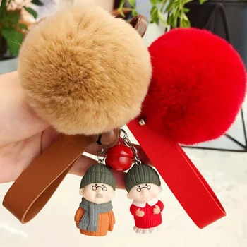 1 Pc Cute Cartoon Grandfather and Grandmother Doll Plush Keychain Fur Ball Keyring Bag Pendant Key Chain for Couple Plush Toy
1 Pc Cute Cartoon Grandfather and Grandmother Doll Plush Keychain Fur Ball Keyring Bag Pendant Key Chain for Couple Plush Toy