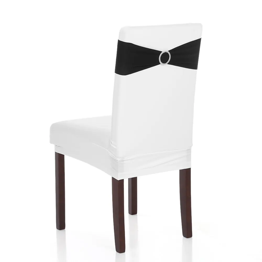 50PCS Wedding Decorations Elastic Spandex Chair Cover Sashes Bows Elastic Chair Bands With Buckle Slider Sashes Bows 7 Colors
50PCS Wedding Decorations Elastic Spandex Chair Cover Sashes Bows Elastic Chair Bands With Buckle Slider Sashes Bows 7 Colors