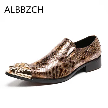 New mens fashion loafers luxury golden metal design pointed toe slip on career work shoes men business leisure party dress shoes
New mens fashion loafers luxury golden metal design pointed toe slip on career work shoes men business leisure party dress shoes