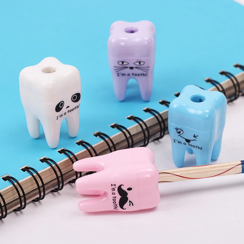 Creative Kawaii Plastic Teeth Shape Pencil Sharpener Cutter Knife for Student Gift Stationery 4 Colors Random
Creative Kawaii Plastic Teeth Shape Pencil Sharpener Cutter Knife for Student Gift Stationery 4 Colors Random