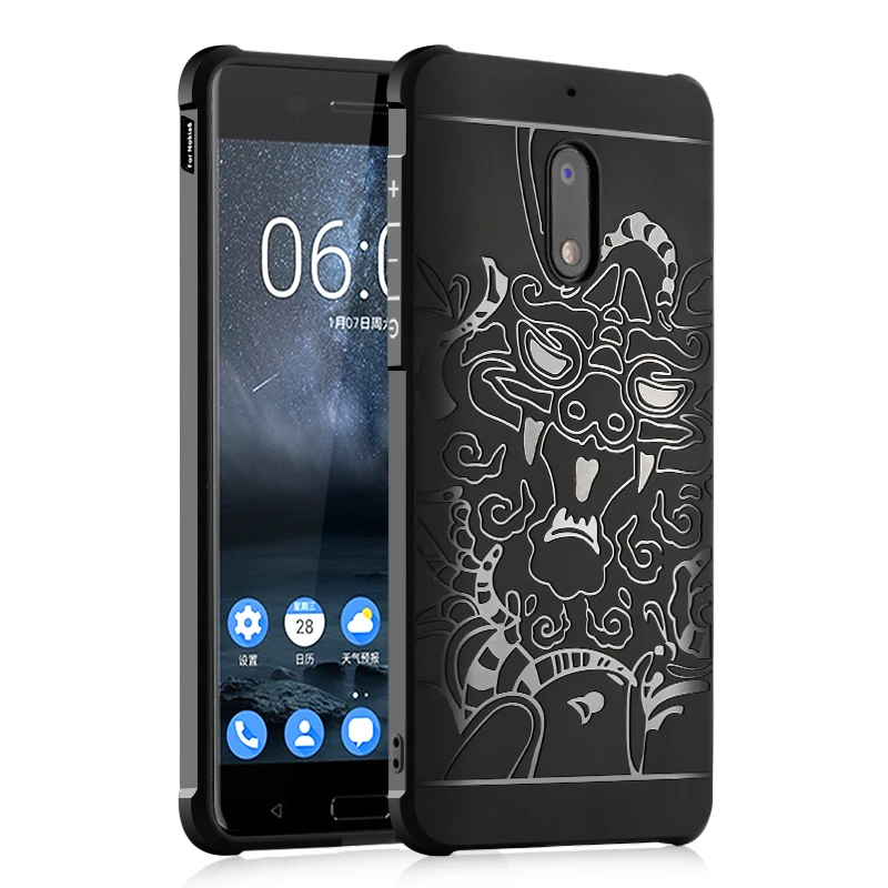 For Nokia 6 Case Back Cover For Nokia 6 Anti-knock Armor Silicon Phone Protection Funda Capa Skin
For Nokia 6 Case Back Cover For Nokia 6 Anti-knock Armor Silicon Phone Protection Funda Capa Skin