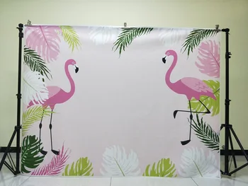 HUAYI 5x7ft horizontal Flamingo birthday decorations backdrop for photography vinyl backdrop birthday party background W-293
HUAYI 5x7ft horizontal Flamingo birthday decorations backdrop for photography vinyl backdrop birthday party background W-293
