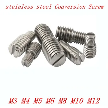 4pcs/lot M3 M4 M5 M6 M8 M10 M12 D1 X L1 to D2 X L2 stainless steel double slotted conversion camera screw
4pcs/lot M3 M4 M5 M6 M8 M10 M12 D1 X L1 to D2 X L2 stainless steel double slotted conversion camera screw