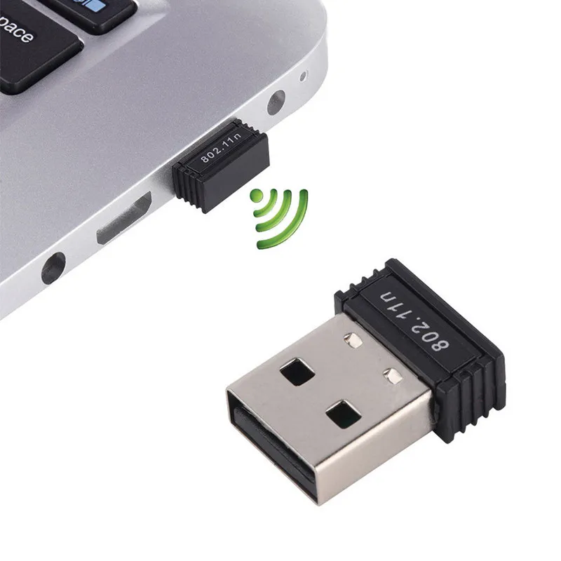 Hi-Speed 300Mbps Mini Wireless USB Wifi Adapter 2.4GHz 802.11n//g//b LAN Network
