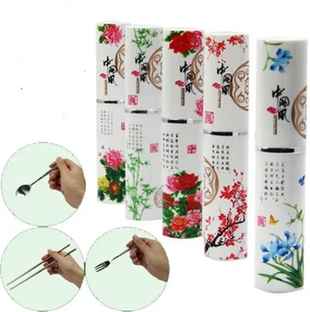 1SET China Wind Creative Tableware Stainless Steel Three Piece Set Cutlery Fork Spoon Folding Chopsticks Flatware Set KV 086
1SET China Wind Creative Tableware Stainless Steel Three Piece Set Cutlery Fork Spoon Folding Chopsticks Flatware Set KV 086
