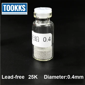 2Bottle/lot 25K Leaded-Free Solder Ball 0.4mm 0.45mm 0.5mm 0.55mm 0.6mm BGA Realling Balls For Motherboard Repair
2Bottle/lot 25K Leaded-Free Solder Ball 0.4mm 0.45mm 0.5mm 0.55mm 0.6mm BGA Realling Balls For Motherboard Repair