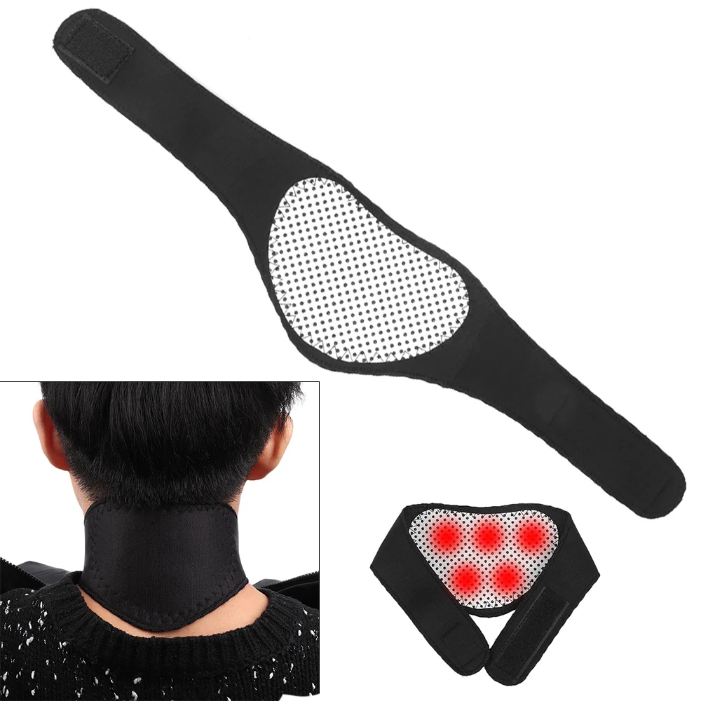 1Pc Tourmaline Neck Guard Self-heating Brace Magnetic Therapy Pain Relief Wrap Collar Body Massager Neckbraces Makeup Tools
1Pc Tourmaline Neck Guard Self-heating Brace Magnetic Therapy Pain Relief Wrap Collar Body Massager Neckbraces Makeup Tools