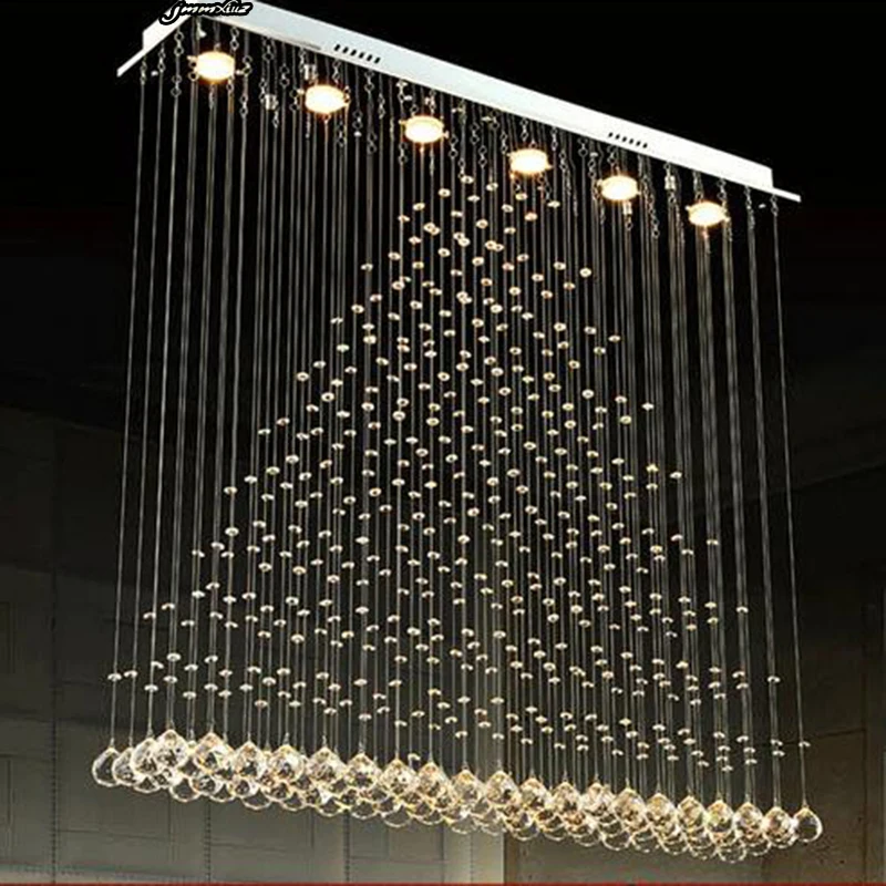 Jmmxiuz Hot sale Simple LED restaurant lamp hanging line K9 crystal pendant lamp bedroom bar partition living room crystal lamps
Jmmxiuz Hot sale Simple LED restaurant lamp hanging line K9 crystal pendant lamp bedroom bar partition living room crystal lamps