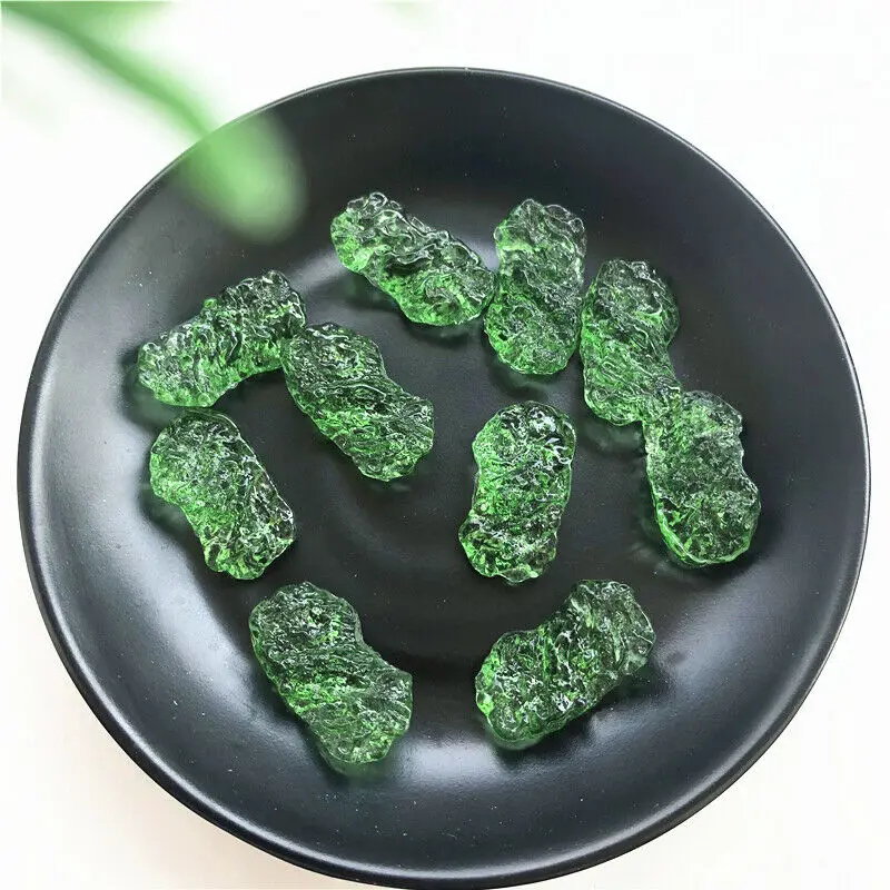 1pc Natural Green Czech Meteorites Mineral Specimen Raw Quartz Crystal Healing Natural Stones and Minerals
1pc Natural Green Czech Meteorites Mineral Specimen Raw Quartz Crystal Healing Natural Stones and Minerals