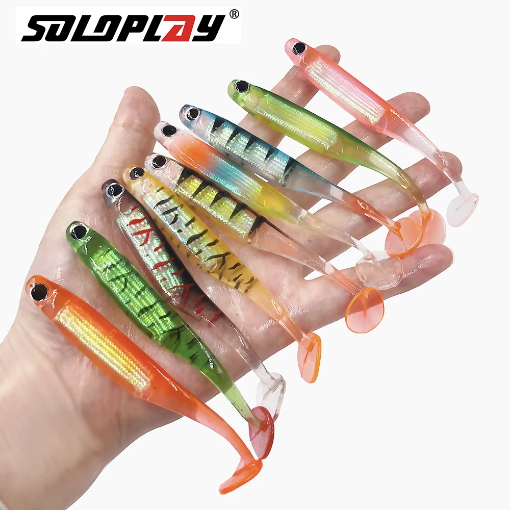 Easy Shiner Fishing Lures 75mm 100mm Wobblers Carp Fishing Soft Lures Silicone Artificial treble Color Baits
Easy Shiner Fishing Lures 75mm 100mm Wobblers Carp Fishing Soft Lures Silicone Artificial treble Color Baits