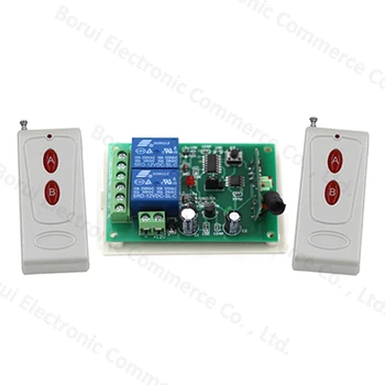 DC 12V 2CH Wireless RF Remote Control Switch Transmitter Receiver teleswitch remote plug
DC 12V 2CH Wireless RF Remote Control Switch Transmitter Receiver teleswitch remote plug