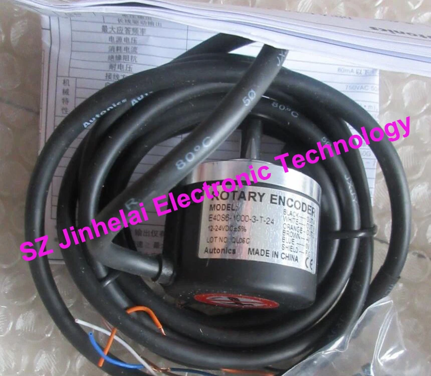 100% New and original E40S6-1000-3-T-24 AUTONICS Incremental rotary encoder 12-24VDC
100% New and original E40S6-1000-3-T-24 AUTONICS Incremental rotary encoder 12-24VDC