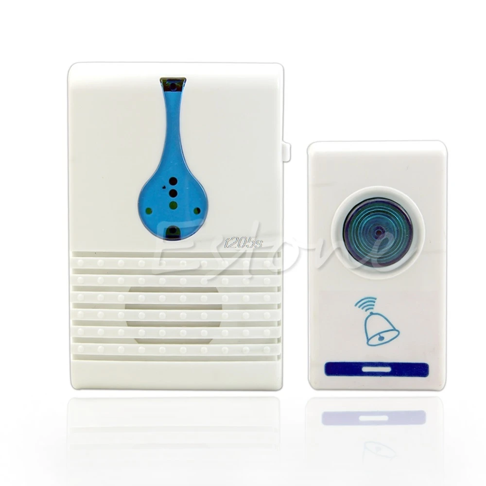 

100M Range Home 32 Tune Songs Wireless Chime Doorbell Door Bell Remote Control T12 Drop ship