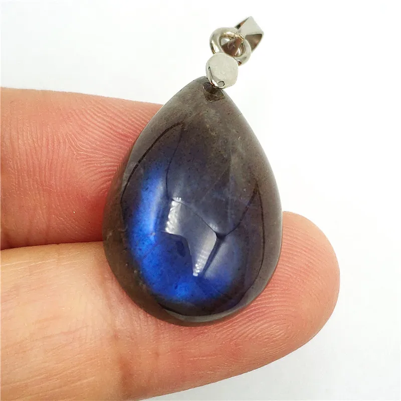 Natural Labradorite Necklace Pendant (1)