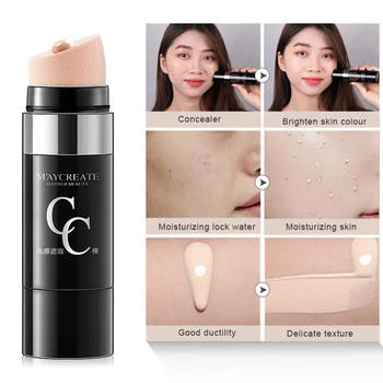 Face Natural Air Cushion CC Moisturizing Foundation Makeup Cover Up Waterproof Whitening Brush CC Concealer Stick Drop shipping
Face Natural Air Cushion CC Moisturizing Foundation Makeup Cover Up Waterproof Whitening Brush CC Concealer Stick Drop shipping
