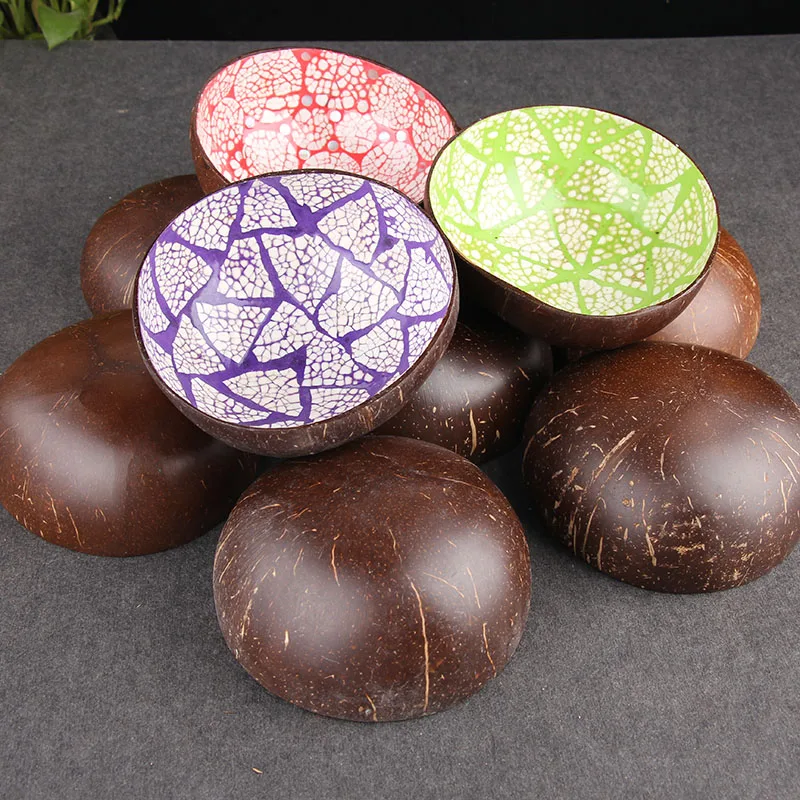 Creative Natural Color Keys Container Coconut Shell Bowl Shell Mosaic Wood Bowl Creative Decoration Storage Candy Bowl S
Creative Natural Color Keys Container Coconut Shell Bowl Shell Mosaic Wood Bowl Creative Decoration Storage Candy Bowl S