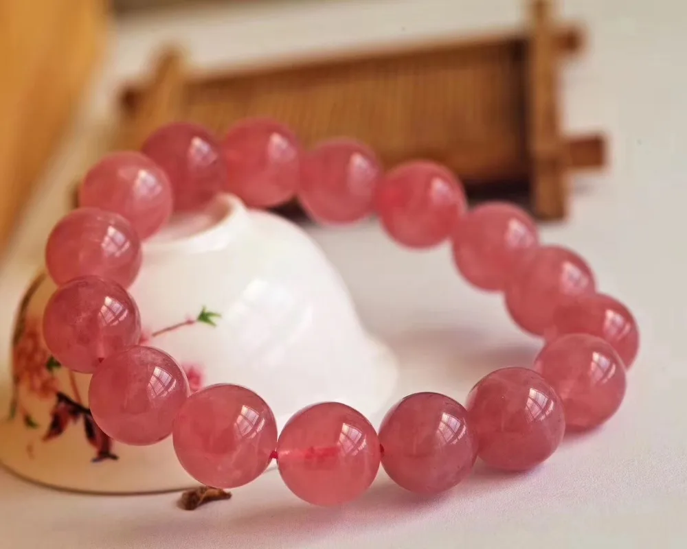 12.6mm Madagascar Natural Rose Quartz Bracelet Love Gift Women Gift Stretch Crystal Stretch Pink Round Beads Bracelet Jewelry
12.6mm Madagascar Natural Rose Quartz Bracelet Love Gift Women Gift Stretch Crystal Stretch Pink Round Beads Bracelet Jewelry