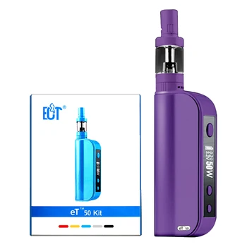 ECT eT50 50W Atomizer Starter Kit with 2.5ml Fog Mini Tank, 2200mAh, 0.3 ohm Coil Head - Purple
ECT eT50 50W Atomizer Starter Kit with 2.5ml Fog Mini Tank, 2200mAh, 0.3 ohm Coil Head - Purple