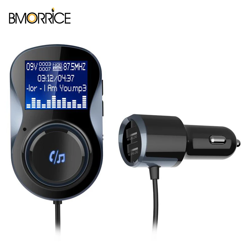 BC30 Nulaxy Bluetooth FM Transmitter Audio Car Mp3 Player Wireless In-Car FM Modulator Handsfree Bluetooth Car Kit LCD Display
BC30 Nulaxy Bluetooth FM Transmitter Audio Car Mp3 Player Wireless In-Car FM Modulator Handsfree Bluetooth Car Kit LCD Display