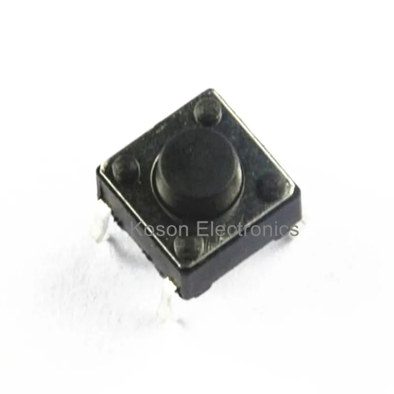 50pcs 6x6x6mm 4PIN Tactile Tact Push Button Micro Switch Direct Self-reset DIP Top Copper
50pcs 6x6x6mm 4PIN Tactile Tact Push Button Micro Switch Direct Self-reset DIP Top Copper
