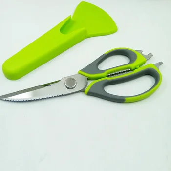 High Quality Kitchen Scissors Knife For Fish Chicken Household Stainless Steel Multifunction Cutter Shears Cooking Tools
High Quality Kitchen Scissors Knife For Fish Chicken Household Stainless Steel Multifunction Cutter Shears Cooking Tools