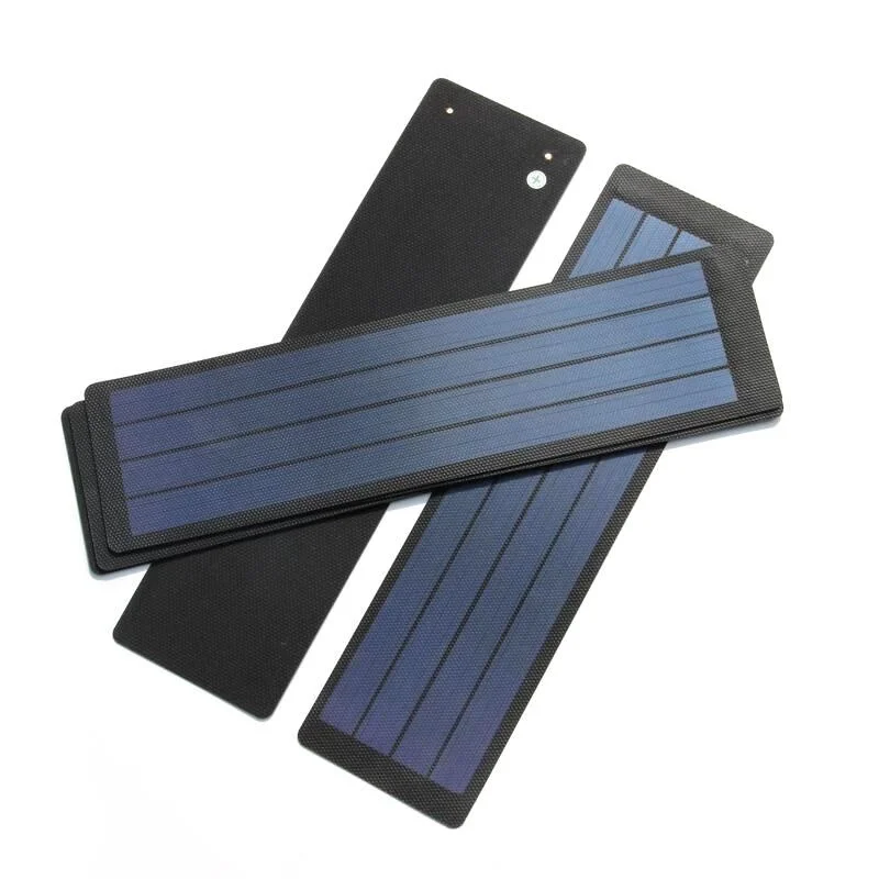 Фото Панели солнечные 2 Вт 6 Гибкая солнечная батарея аморфного кремния Складная