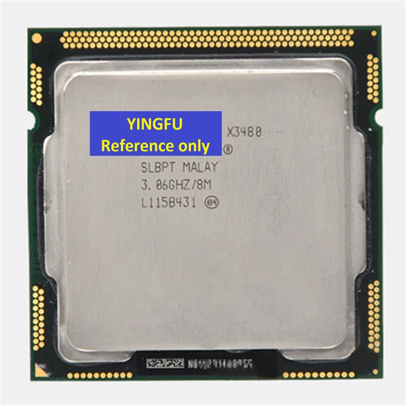 CPU X3480 SLBJH LGA1156 CPU Processor 3.06GHz 4-Core 8M cache 95W X3480 Tested 100% working
CPU X3480 SLBJH LGA1156 CPU Processor 3.06GHz 4-Core 8M cache 95W X3480 Tested 100% working
