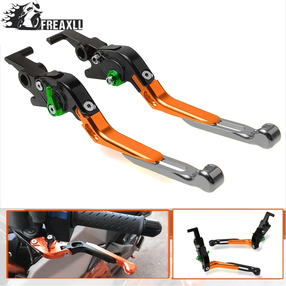 CNC Aluminum Motorbike Handle Grips Motorcycle Adjustable Folding Extendable Brake Clutch Levers For KTM Duke 790 2018 2019
CNC Aluminum Motorbike Handle Grips Motorcycle Adjustable Folding Extendable Brake Clutch Levers For KTM Duke 790 2018 2019