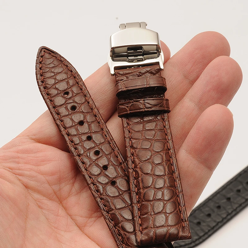 Crocodile Alligator Real Leather Watch Band Accessories Master Collection Watch Strap 18mm 19mm 20mm 21mm
Crocodile Alligator Real Leather Watch Band Accessories Master Collection Watch Strap 18mm 19mm 20mm 21mm