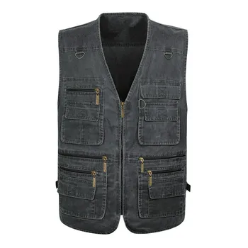 Summer Boys Outerwear Casual Mens Denim Jacket Large Size Sleeveless Cotton Grey Vest Male Tactical Vest Fishing Vest 6xl 7XL
Summer Boys Outerwear Casual Mens Denim Jacket Large Size Sleeveless Cotton Grey Vest Male Tactical Vest Fishing Vest 6xl 7XL