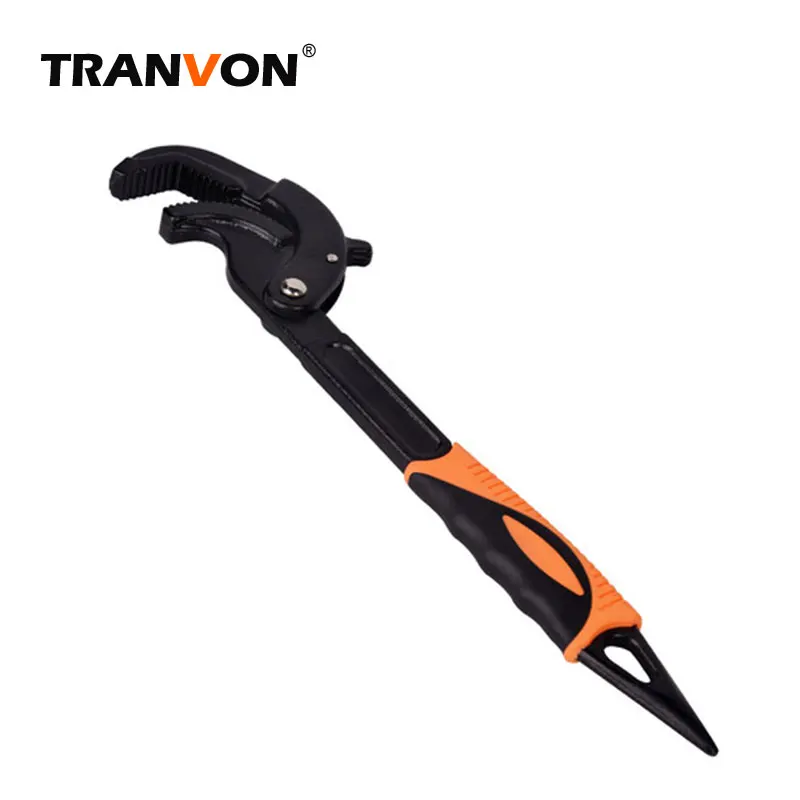 TRANVON Universal Pipe Wrench Multi Tool High Carbon Steel Key Set Open Wrench Monkey Spanner Plumber Hand Tools 13-30mm 30-60mm
TRANVON Universal Pipe Wrench Multi Tool High Carbon Steel Key Set Open Wrench Monkey Spanner Plumber Hand Tools 13-30mm 30-60mm