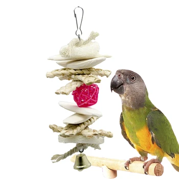 Wooden Pet Parrot Bird Calcium Supplements Toys Natural Cuttlefish Bone Parrot Chewing Bite Hanging Cage Swing Climb Chew Toys
Wooden Pet Parrot Bird Calcium Supplements Toys Natural Cuttlefish Bone Parrot Chewing Bite Hanging Cage Swing Climb Chew Toys
