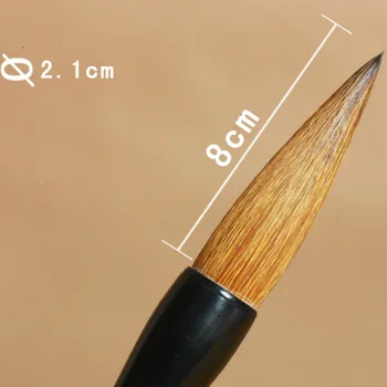 Weasel Hair Chinese Calligraphy Brush Pen for Large Regular Script Chinese Calligraphy Ink Splashing Painting Brush Pen Supplies
Weasel Hair Chinese Calligraphy Brush Pen for Large Regular Script Chinese Calligraphy Ink Splashing Painting Brush Pen Supplies