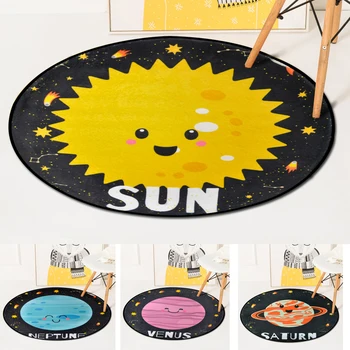 Outer Space Saturn/Sun/Mars/Venus/Neptune Round Children Carpet for Bedroom Living Room,Non-slip Washable Kids Play Rug Mat
Outer Space Saturn/Sun/Mars/Venus/Neptune Round Children Carpet for Bedroom Living Room,Non-slip Washable Kids Play Rug Mat