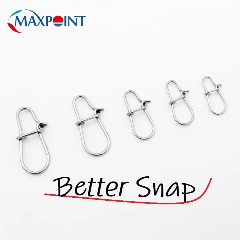 Fishing Snaps Fast Lock Snap for Fishing Lures and Fishing Lines Stainless Steel Tackles
Fishing Snaps Fast Lock Snap for Fishing Lures and Fishing Lines Stainless Steel Tackles