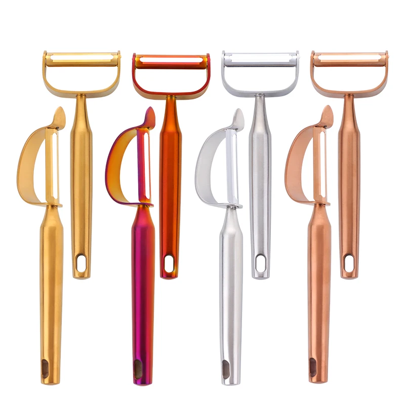 2 Type Stainless Steel Fruit Potato Peeler Sharp Vegetable Tools Metal Carrot Peeler Zesters Slicer Kitchen Gadgets Cooking Tool
2 Type Stainless Steel Fruit Potato Peeler Sharp Vegetable Tools Metal Carrot Peeler Zesters Slicer Kitchen Gadgets Cooking Tool