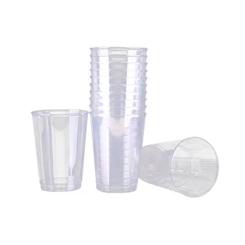 20 Pcs Tasting Cups Disposable Hard Plastic Transparent Drinking Tumblers for Banquet Feast
20 Pcs Tasting Cups Disposable Hard Plastic Transparent Drinking Tumblers for Banquet Feast