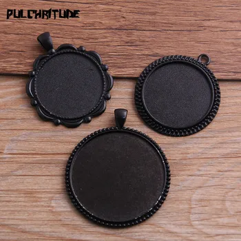 2pcs 30/40mm Inner Size Mix 3 Style Black Classical Style Cabochon Base Setting Charms Pendant P6594
2pcs 30/40mm Inner Size Mix 3 Style Black Classical Style Cabochon Base Setting Charms Pendant P6594