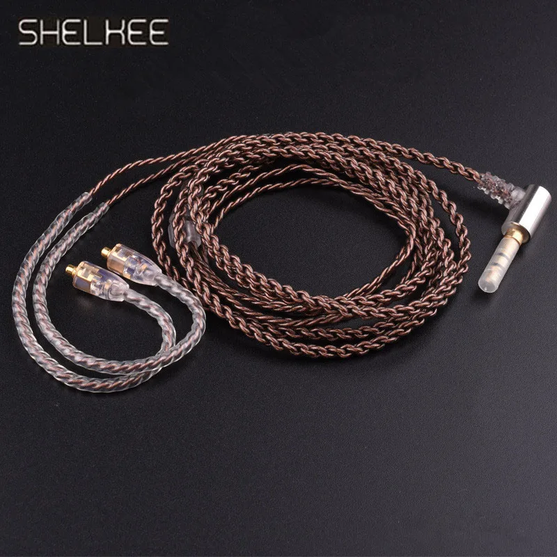 SHELKEE audio cable replacement upgrade cable 0.78mm mmcx interface for shure weston audio technica,ATH 1964 ie80 tf10 im50 ue18
SHELKEE audio cable replacement upgrade cable 0.78mm mmcx interface for shure weston audio technica,ATH 1964 ie80 tf10 im50 ue18