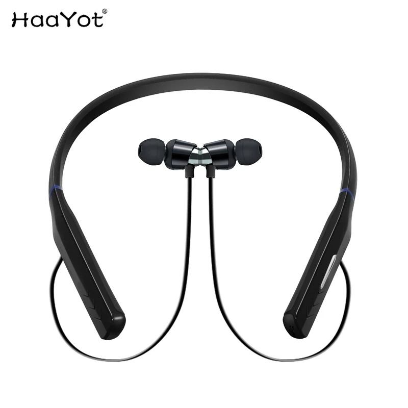 HAAYOT Bluetooth Earphone Wireless Neckband Sport Stereo Bass Running Magnetic Headphone Headset With HD Mic Vibrating Reminder
HAAYOT Bluetooth Earphone Wireless Neckband Sport Stereo Bass Running Magnetic Headphone Headset With HD Mic Vibrating Reminder