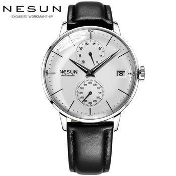 Luxury Brand Men's Watches Nesun Automatic Mechanical Watch Men Sapphire relogio masculino Genuine Leather Strap clock N9606-2
Luxury Brand Men's Watches Nesun Automatic Mechanical Watch Men Sapphire relogio masculino Genuine Leather Strap clock N9606-2