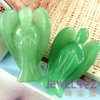 5pcs 2017 Fashion Natural Beautiful Green Aventurine Angel Charms Statue Carved Angel Figurine With Wing Pendant Stone Pendants
5pcs 2017 Fashion Natural Beautiful Green Aventurine Angel Charms Statue Carved Angel Figurine With Wing Pendant Stone Pendants