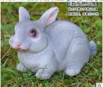 Rabbit furnishings gardening small products resin crafts animal models landscape sculpture rockery grass decorations sculpture
Rabbit furnishings gardening small products resin crafts animal models landscape sculpture rockery grass decorations sculpture