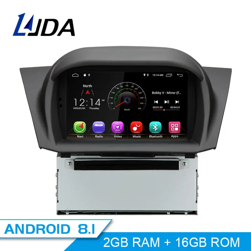 LJDA Android 9.1 Car DVD Player For FORD Fiesta 2008-2017 GPS Navigation 2 Din Car Radio Multimedia WIFI Stereo IPS Headunit RDS
LJDA Android 9.1 Car DVD Player For FORD Fiesta 2008-2017 GPS Navigation 2 Din Car Radio Multimedia WIFI Stereo IPS Headunit RDS