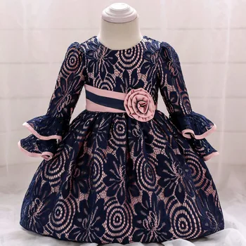Baby Girl Dress 2020 Summer Wedding Dresses Lace Newborn Baby Birthday Party Dress Dark Blue Toddler Baby Girl Princess Dresses
Baby Girl Dress 2020 Summer Wedding Dresses Lace Newborn Baby Birthday Party Dress Dark Blue Toddler Baby Girl Princess Dresses
