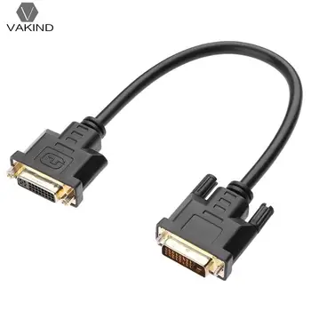 31cm DVI-D 24+1 Pin Male to DVI-I 24+5 Pin Female Extention Cable DVI-I to DVI-D M/F Digital Video Converter Adapter Cord Wire
31cm DVI-D 24+1 Pin Male to DVI-I 24+5 Pin Female Extention Cable DVI-I to DVI-D M/F Digital Video Converter Adapter Cord Wire