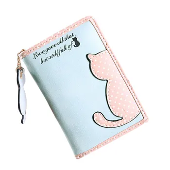 Cartoon Cat Style Purse Fashion Cute Women's Wallet Bifold PU Leather Coin Purse Womens Bag Clutch Hand Bag Best Sale-WT
Cartoon Cat Style Purse Fashion Cute Women's Wallet Bifold PU Leather Coin Purse Womens Bag Clutch Hand Bag Best Sale-WT